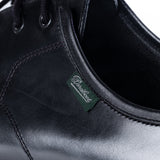 PARABOOT CASTEL MARCHE NOIR LIS MAT 702812 MADE IN FRANCE - Shoelosophy