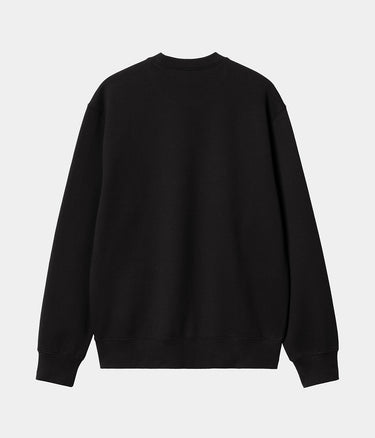 PEPE TIRELLI X CARHARTT WIP PEPE BE NICE SWEATSHIRT I033933 SCHWARZ - Shoelosophy