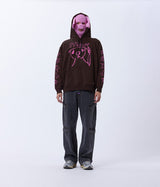 PIG BABY HOODED SWEATSHIRT DIRT - Shoelosophy