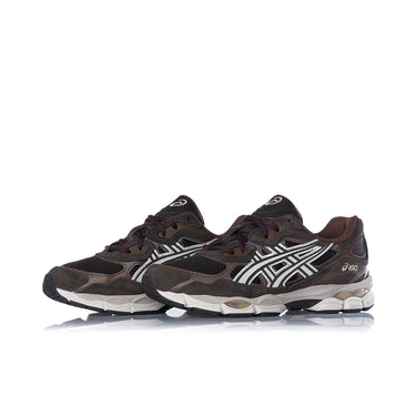 ASICS GEL NYC 1203A663-200 SCHWARZ KAFFEE FEDERGRAU - Shoelosophy