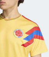 ADIDAS ORIGINALS COLOMBIA 90S JERSEY JN3713 GELB GOLD GELB - Shoelosophy
