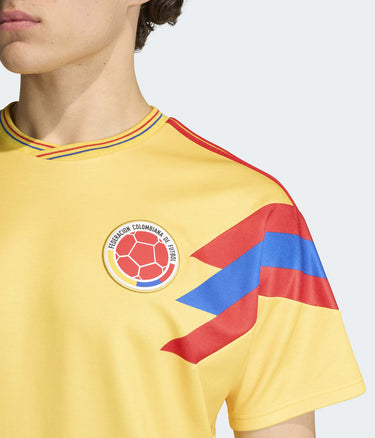 ADIDAS ORIGINALS COLOMBIA 90S JERSEY JN3713 GELB GOLD GELB - Shoelosophy