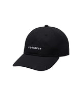 CARHARTT WIP CANVAS SCRIPT CAP I028876 SCHWARZ WEISS - Shoelosophy