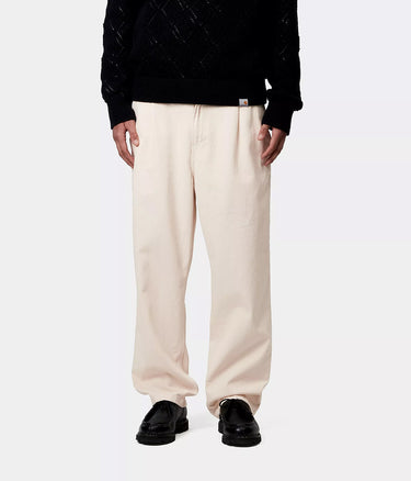 CARHARTT WIP ALBERT PANT I034804 NATURAL RINSED - Shoelosophy