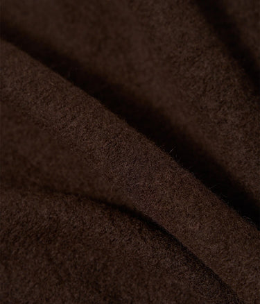 UNIVERSAL WORKS ZIP BOMBER WOLLFLEECE 00018 BRAUN - Shoelosophy