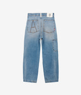 AMISH SUPPLIES SUPER KNEE CARPENTER DENIM STONE USED - Shoelosophy