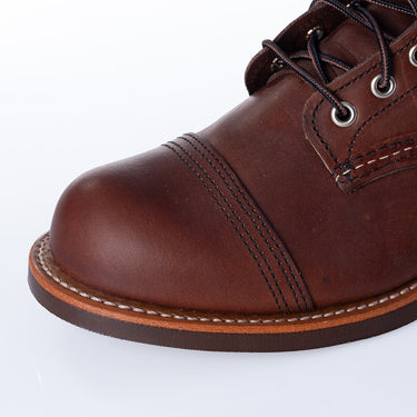 RED WING IRON RANGER 8111 MADE IN USA AMBER - Shoelosophy