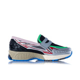 NEW BALANCE 1906 LOAFER U190663V SILVER METALLIC BLACK FIRE CRACKER - Shoelosophy