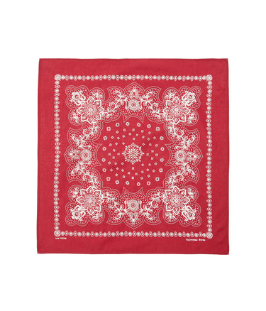 UNIVERSAL WORKS NECKERCHIEF CLASSIC BANDANA 00159 RED - Shoelosophy