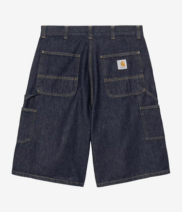 CARHARTT WIP OG DOUBLE KNEE SHORT I036590 BLUE RINSED - Shoelosophy