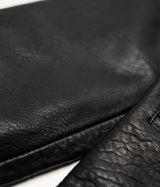 SCHOTT NY BLACK LC BRAKEMAN LAMMSKIN LEDERJACKE - Shoelosophy