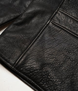 SCHOTT NY BLACK LC BRAKEMAN LAMMSKIN LEDERJACKE - Shoelosophy