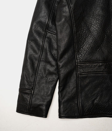 SCHOTT NY BLACK LC BRAKEMAN LAMMSKIN LEDERJACKE - Shoelosophy