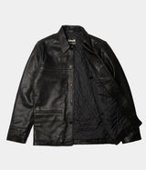 SCHOTT NY BLACK LC BRAKEMAN LAMMSKIN LEDERJACKE - Shoelosophy