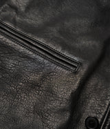 SCHOTT NY BLACK LC BRAKEMAN LAMMSKIN LEDERJACKE - Shoelosophy