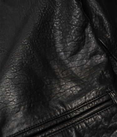 SCHOTT NY BLACK LC BRAKEMAN LAMMSKIN LEDERJACKE - Shoelosophy