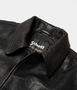 SCHOTT NY BLACK LC BRAKEMAN LAMMSKIN LEDERJACKE - Shoelosophy