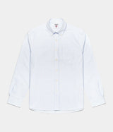 SEBAGO DUBLING OXFORD STRIPED SHIRT 7111PEW BLUE WHITE - Shoelosophy
