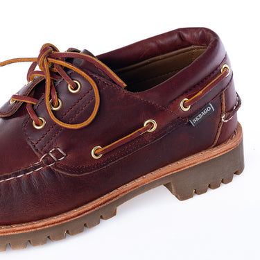 SEBAGO CAMPSIDES ACADIA PREMIUM 75114ZW BRAUN BRGUNDY OUTDOOR MOKASIN - Shoelosophy