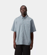 CARHARTT WIP GROFF CHECK I036191 BLUE RIVER - Shoelosophy