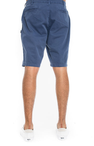STUSSY CLASSIC WASHED GRAMPS SHORT 112182 NAVY BERMUDA MEN - Shoelosophy