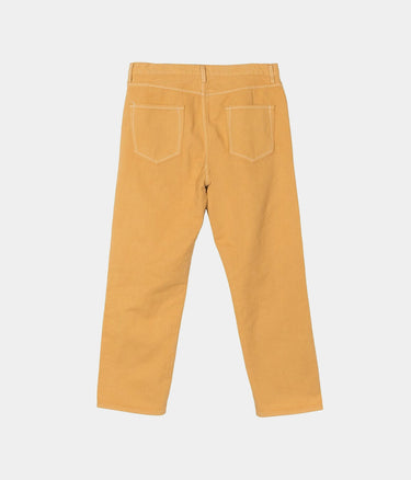 STUSSY OVERDYED BIG OL' JEANS 116378 LEMON MAN - Shoelosophy