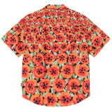 STUSSY POPPY SHIRT 1110166 ORANGE - Shoelosophy