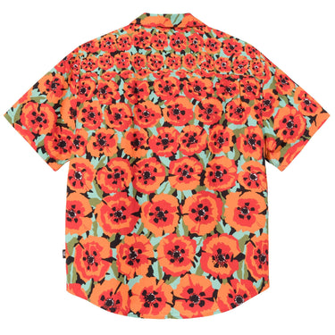 STUSSY POPPY SHIRT 1110166 ORANGE - Shoelosophy