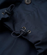 UNIVERSAL WORKS RECYCLED POLY TECH Z OVERSHIRT 34183 NAVY - Shoelosophy