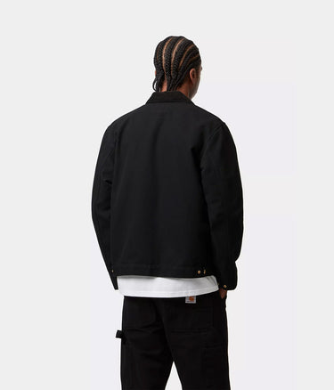 CARHARTT WIP DETROIT JACKET I033112 BLACK RINSED - Shoelosophy