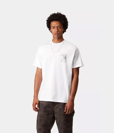 CARHARTT WIP OKNICEOK 02 T-SHIRT I035550 WHITE - Shoelosophy