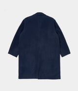 UNIVERSAL WORKS ACCOUNT COAT 31104 NAVY MEN'S LOOSE FIT COAT - Shoelosophy