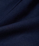 UNIVERSAL WORKS ACCOUNT COAT 31104 NAVY MEN'S LOOSE FIT COAT - Shoelosophy