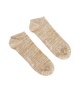 UNIVERSAL WORKS ANKLE SLUB SOCKS DARK SAND - Shoelosophy