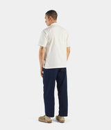 UNIVERSAL WORKS MINARI SHIRT 30174 POPLIN EMBROIDERED WHITE - Shoelosophy