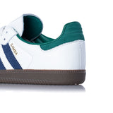 ADIDAS SAMBA IH4882 WEISS NAVY GRÜN - Shoelosophy