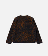 UNIVERSAL WORKS CARDIGAN 33722 NIGHT LEOPARD - Shoelosophy