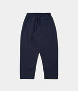 UNIVERSAL WORKS OXFORD PANT LINEN SLUB WEAVE P34027 NAVY - Shoelosophy