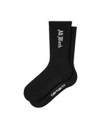 CARHARTT WIP NO PLAY SOCKS I035605 SCHWARZ - Shoelosophy