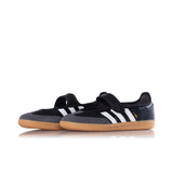 ADIDAS WOMENS SAMBA JANE JQ6445 CARBON BLACK WHITE - Shoelosophy