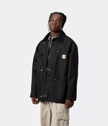 CARHARTT WIP ADAIR COAT I035969 BLACK - Shoelosophy