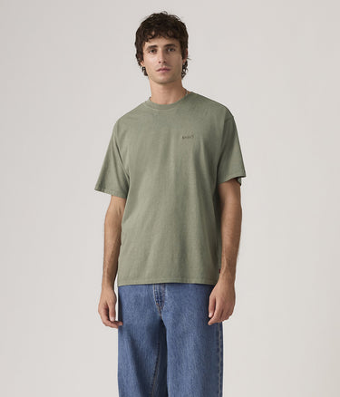 LEVI'S RED TAB VINTAGE TEE A0637-0189 MULLED BASIL GARMENT DYED - Shoelosophy
