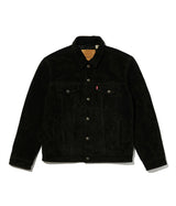 LEVI'S HIGHLAND SWEET SUEDE TRUCKER JACKET A5828-0001 BLACK - Shoelosophy