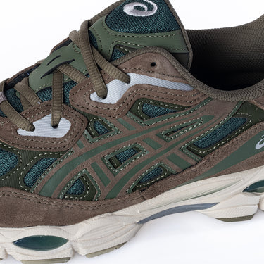 ASICS GEL NYC 1203A739-300 GROVE OLIVE CANVAS - Shoelosophy