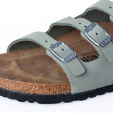 BIRKENSTOCK FLORIDA FRESH 1030319 PURE SAGE MADE IN GERMANY - Shoelosophy