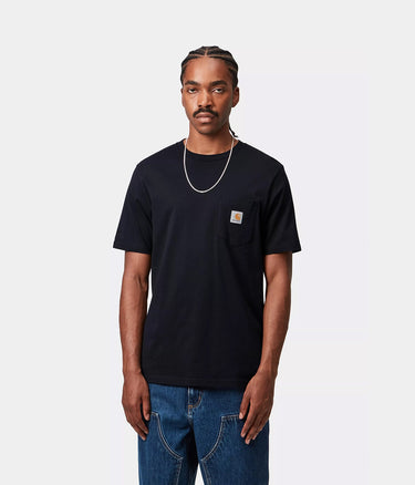 CARHARTT WIP POCKET T-SHIRT I030434 DARK NAVY - Shoelosophy