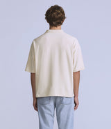 LEVI'S BLUE TAB CROPPED POLO 004TK-0000 ECRU - Shoelosophy