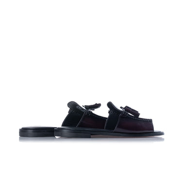 SEBAGO CITYSIDES WILL SLIDE WOMAN 73115ZW BROWN BURGUNDY - Shoelosophy