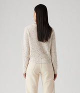 LEVI'S WOMENS SNOWFLAKE PULLOVER A9283-0000 SUNNY CREAM CONFETTI - Shoelosophy