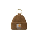 CARHARTT WIP MINI WATCH HAT KEYCHAIN I036420 HAMILTON BROWN - Shoelosophy